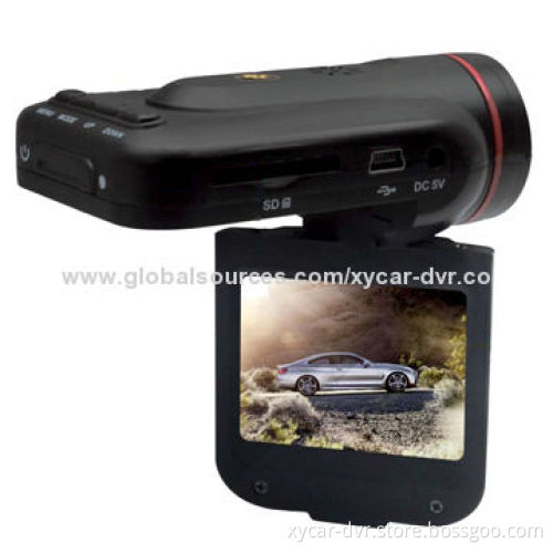 Car Camcorder, 5.0-megapixel with HD Wide-angle 120 Degrees Lens and 12m HD Shooting